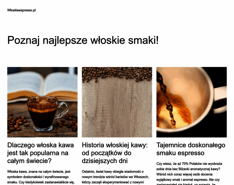 Wloskieespresso.pl thumbnail