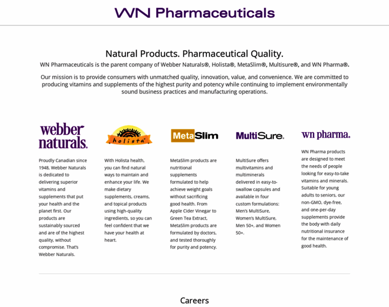 Wnpharmaceuticals.com thumbnail