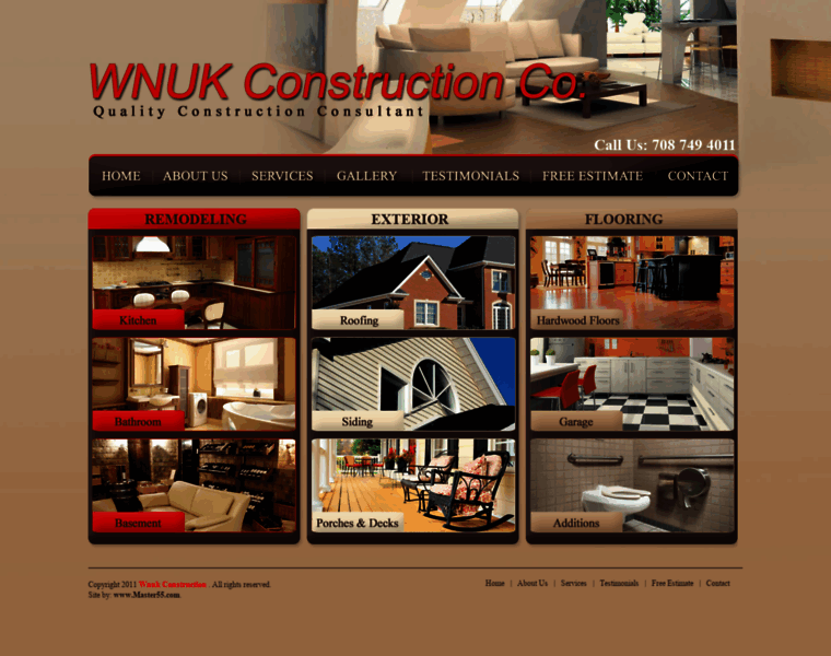 Wnukconstruction.com thumbnail