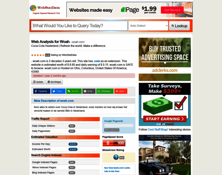 Woah.com.webstatdata.com thumbnail