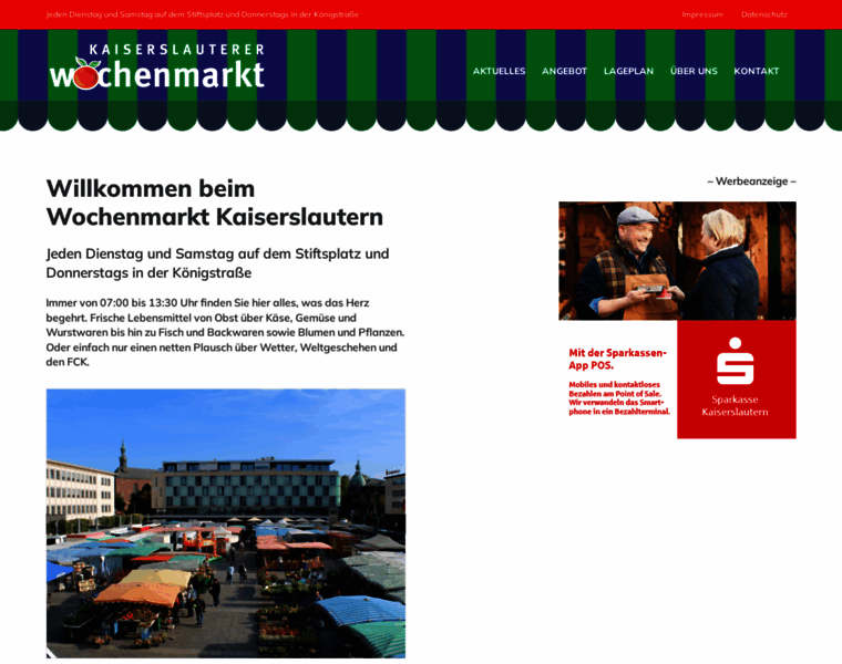 Wochenmarkt-kaiserslautern.de thumbnail