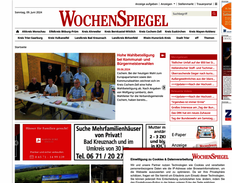 Wochenspiegellive.de thumbnail