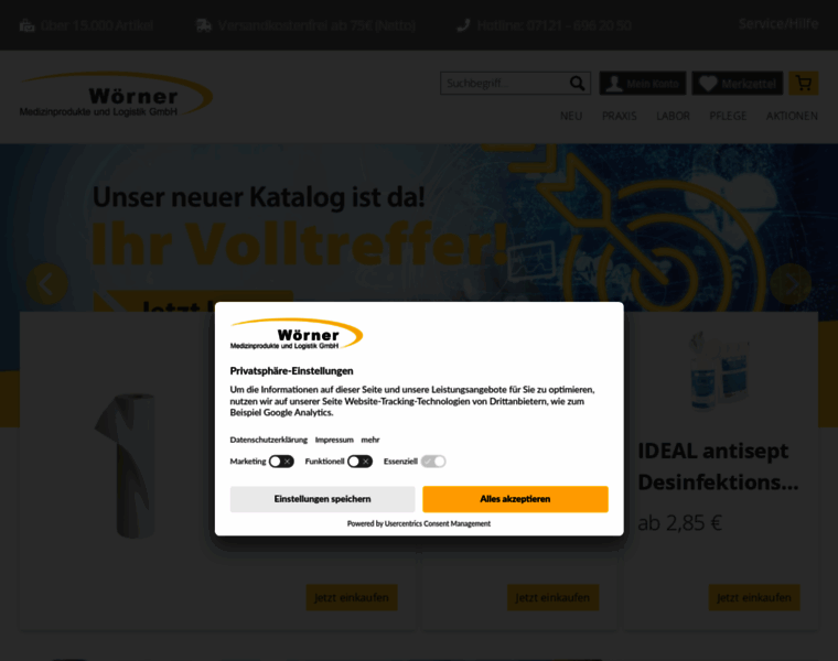 Woerner-medizinprodukte.de thumbnail