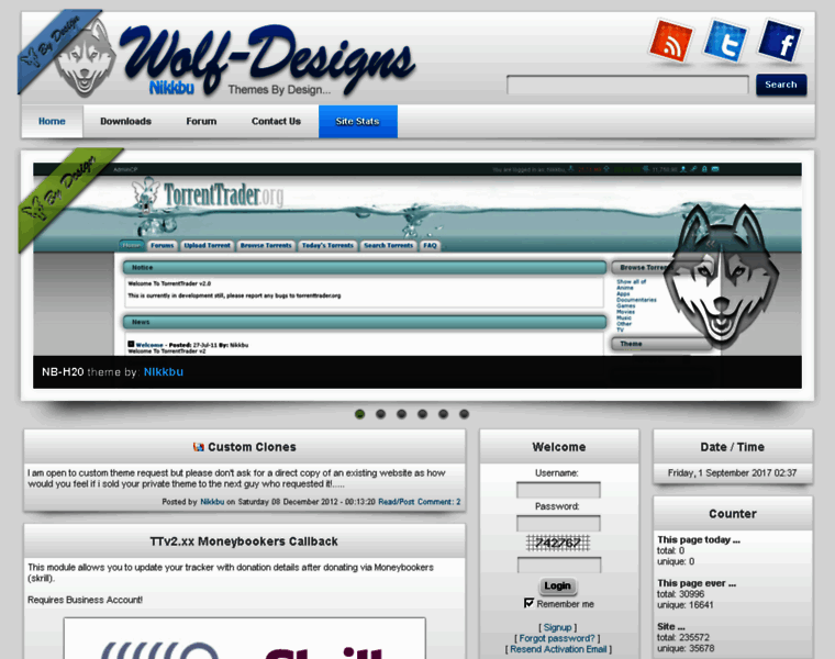 Wolf-designs.com thumbnail