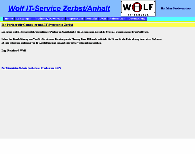 Wolf-it-service.de thumbnail