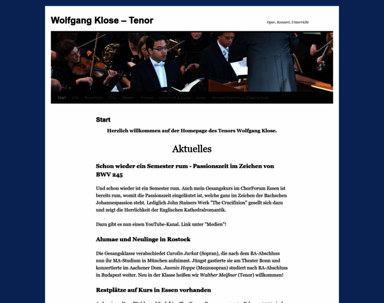 Wolfgang-klose.com thumbnail