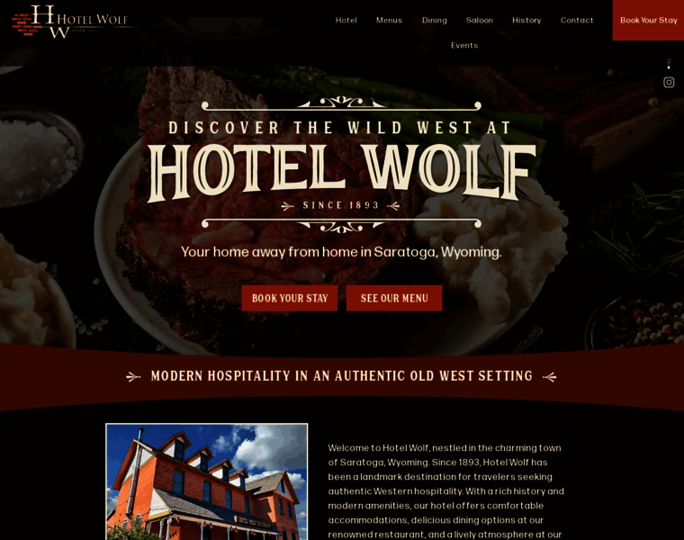 Wolfhotel.com thumbnail