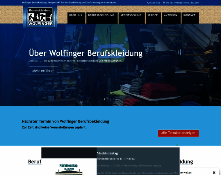 Wolfinger-online.com thumbnail