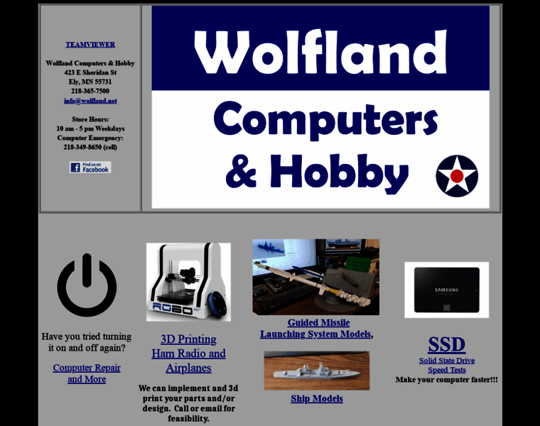 Wolfland.net thumbnail