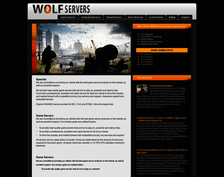 Wolfservers.com thumbnail