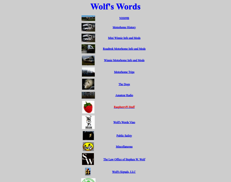 Wolfswords.com thumbnail