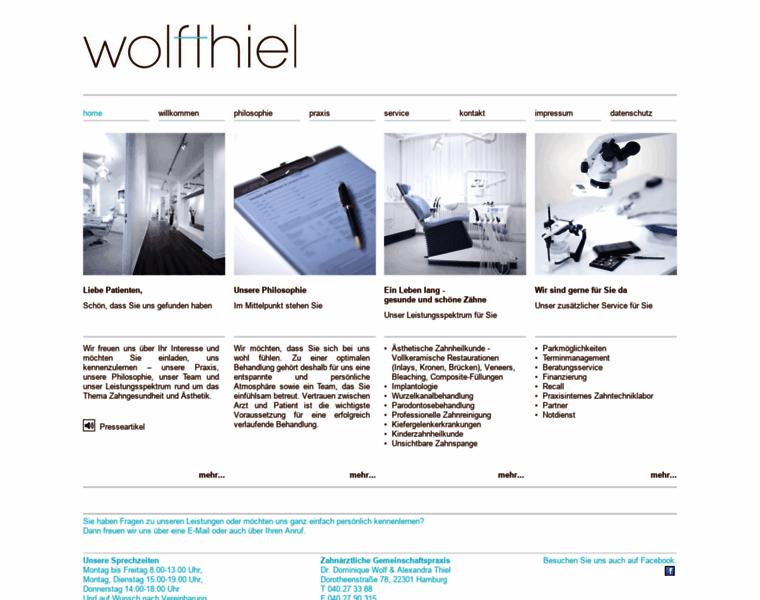 Wolfthiel.de thumbnail