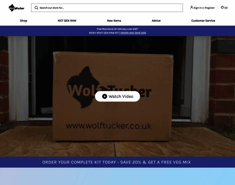 Wolftucker.co.uk thumbnail