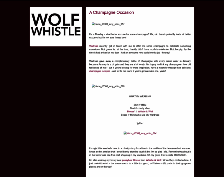 Wolfwhistle.org thumbnail