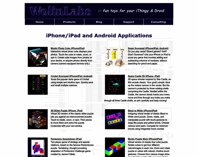 Wolinlabs.com thumbnail