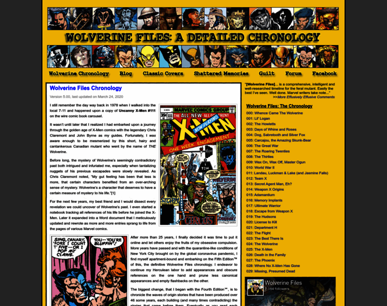 Wolverinefiles.com thumbnail