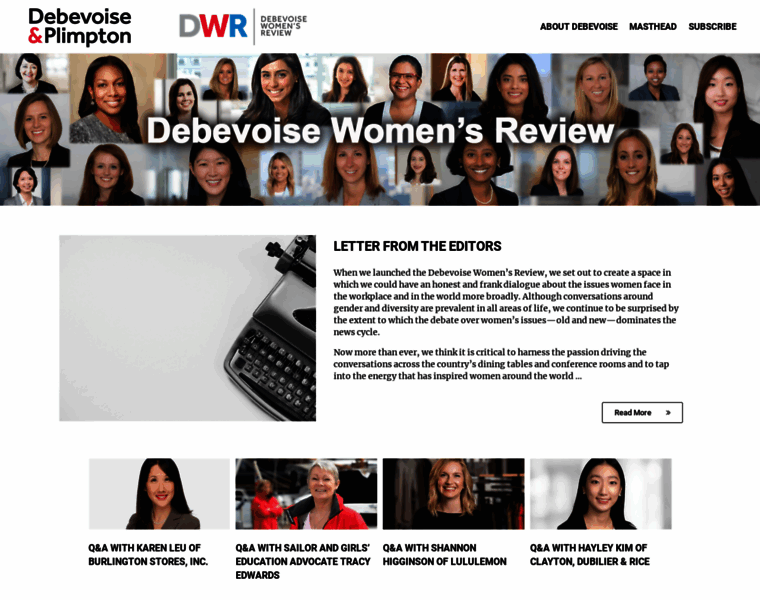 Women.debevoise.com thumbnail
