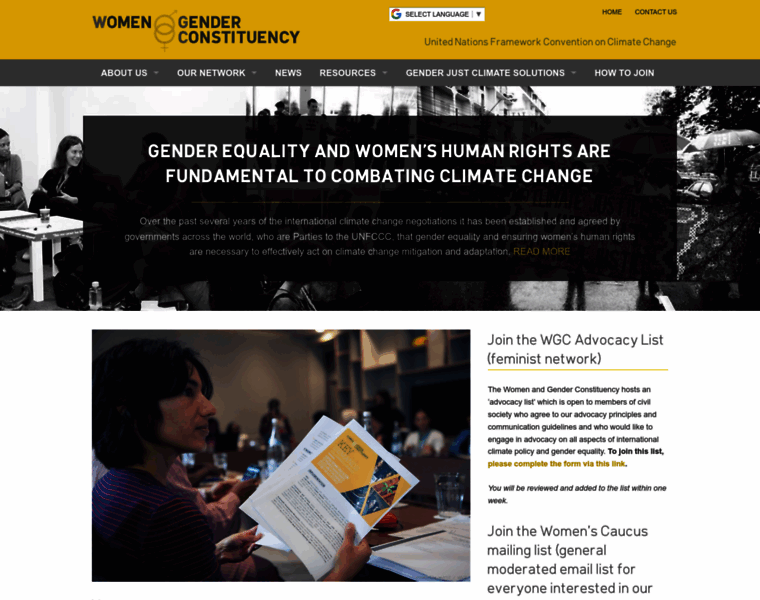 Womengenderclimate.org thumbnail