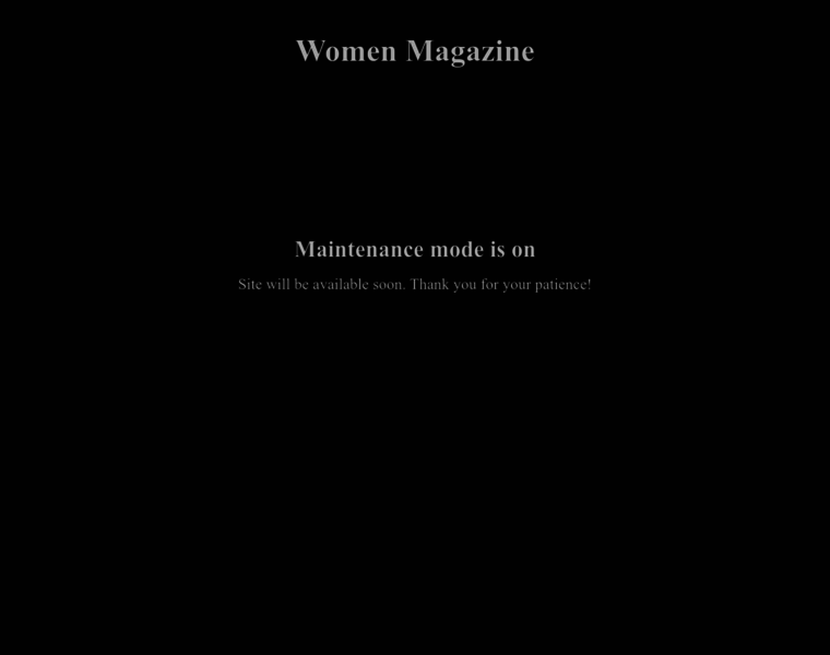 Womenmagazine.org thumbnail