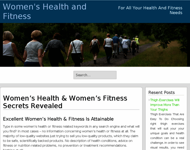 Womens-health-fitness.com thumbnail