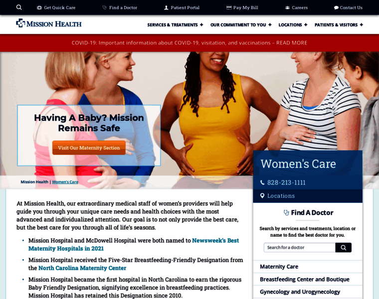 Womens.mission-health.org thumbnail