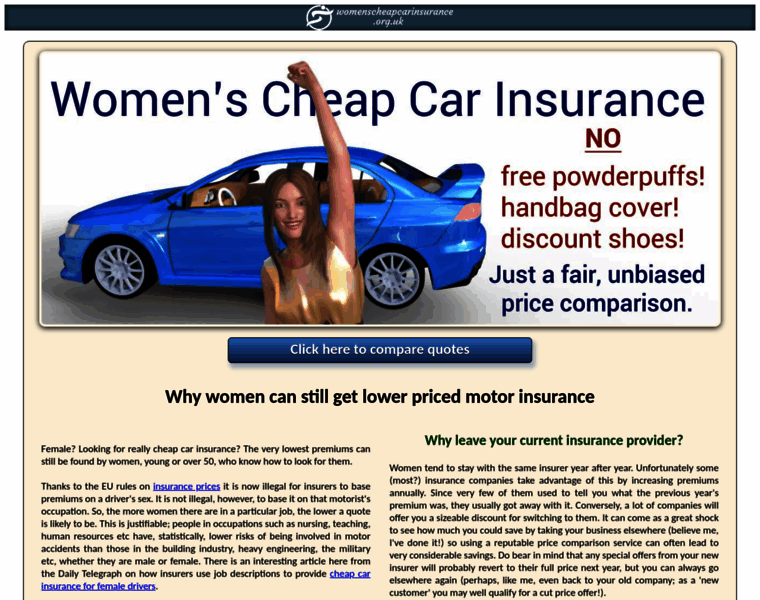 Womenscheapcarinsurance.org.uk thumbnail