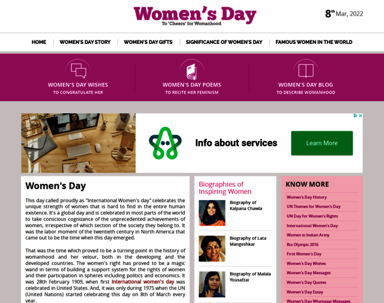 Womensdaycelebration.com thumbnail