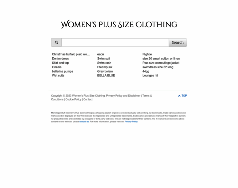 Womensplussizeclothing.co.uk thumbnail