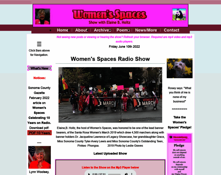 Womensspaces.com thumbnail