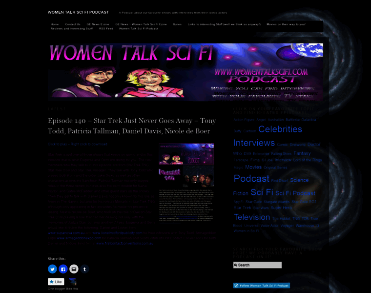 Womentalkscifi.com thumbnail