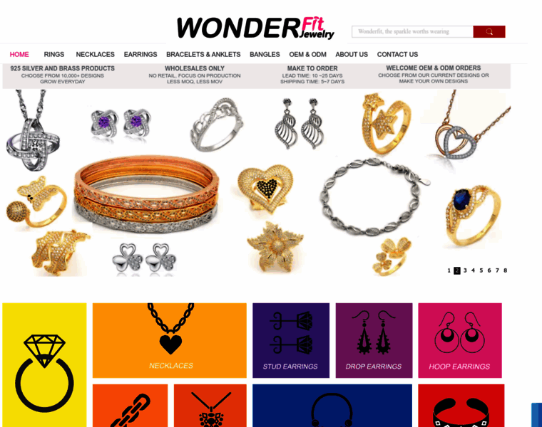 Wonderfitjewelry.com thumbnail