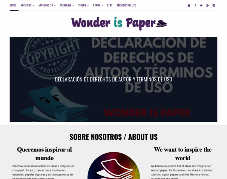 Wonderispaper.com thumbnail
