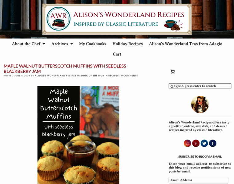 Wonderlandrecipes.com thumbnail