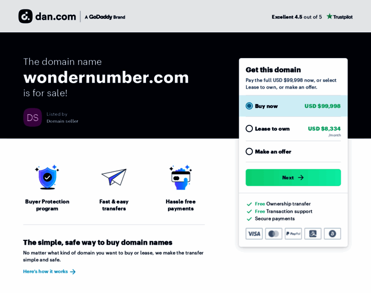 Wondernumber.com thumbnail