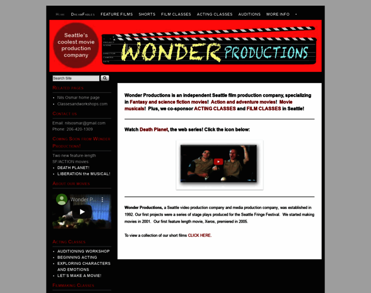 Wonderproductions.info thumbnail