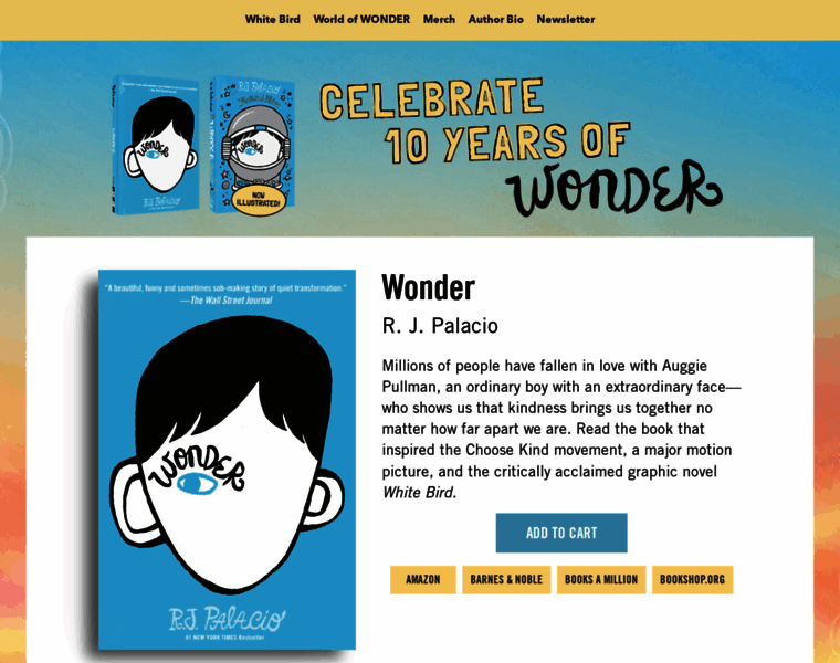 Wonderthebook.com thumbnail