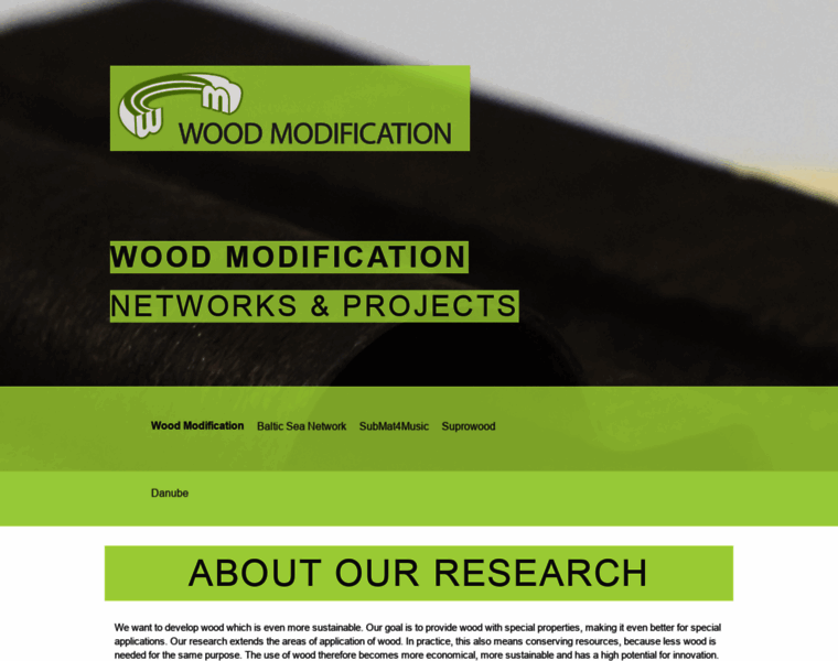Wood-modification.net thumbnail