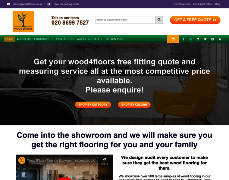 Wood4floors.co.uk thumbnail