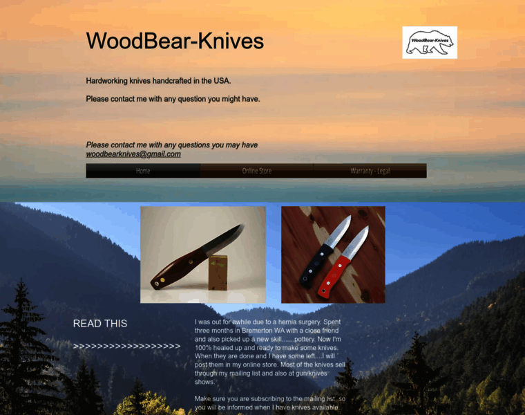 Woodbear-knives.com thumbnail