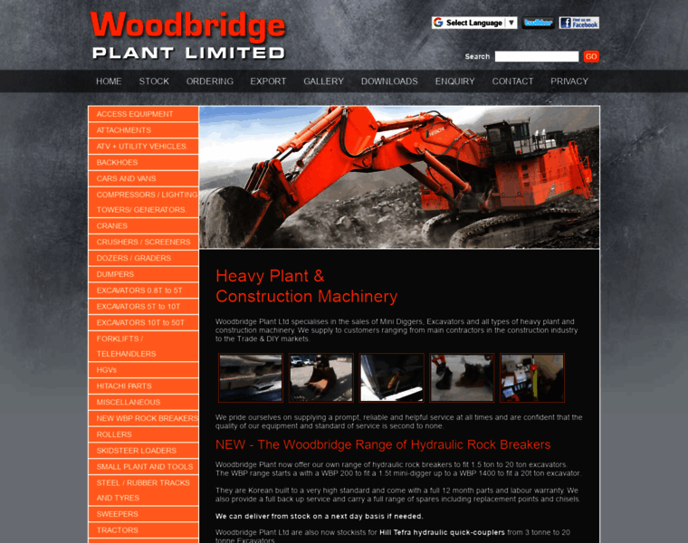 Woodbridgeplant.co.uk thumbnail