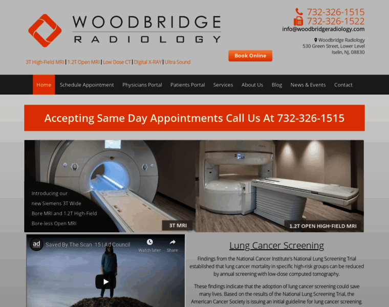 Woodbridgeradiology.com thumbnail