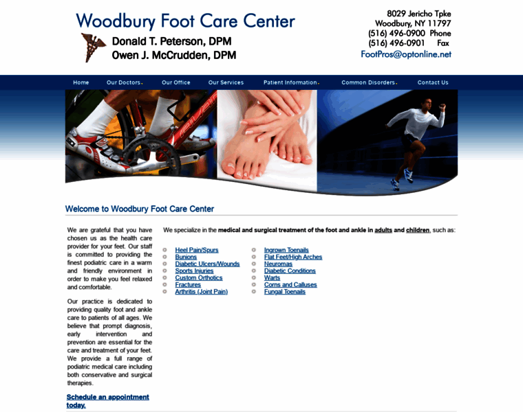 Woodburyfootcare.com thumbnail