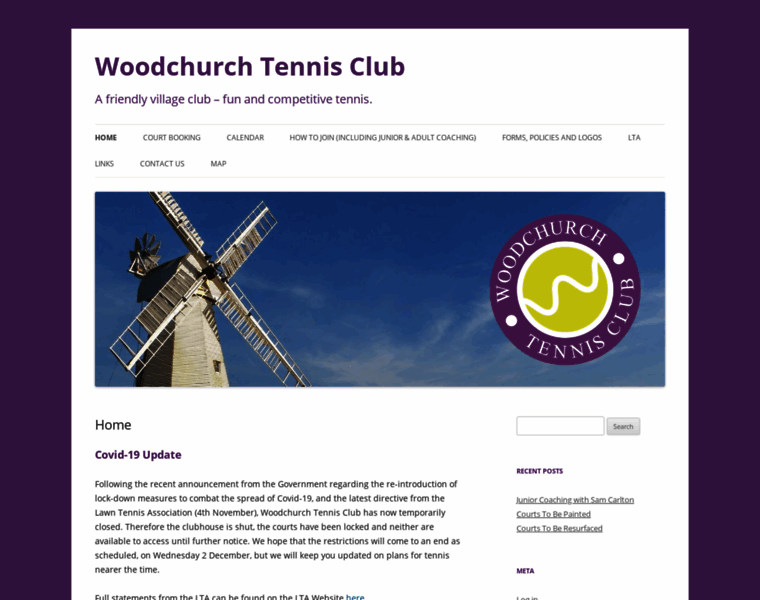 Woodchurchtennisclub.co.uk thumbnail