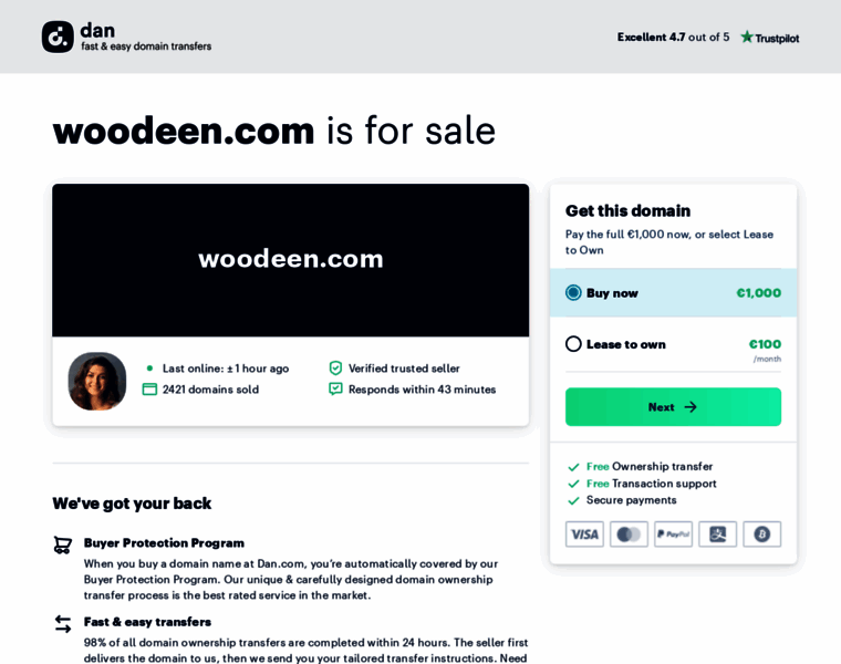 Woodeen.com thumbnail