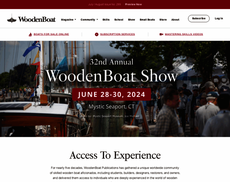 Woodenboat.com thumbnail