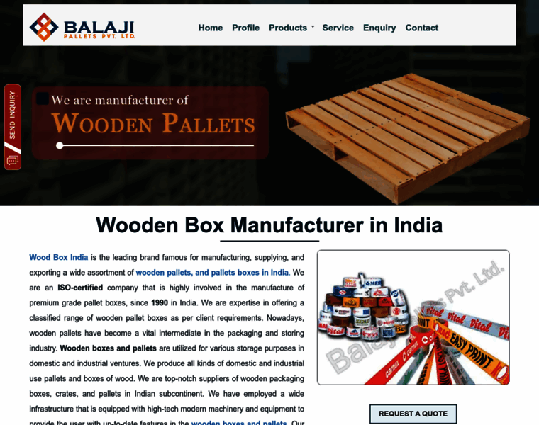 Woodenboxindia.com thumbnail