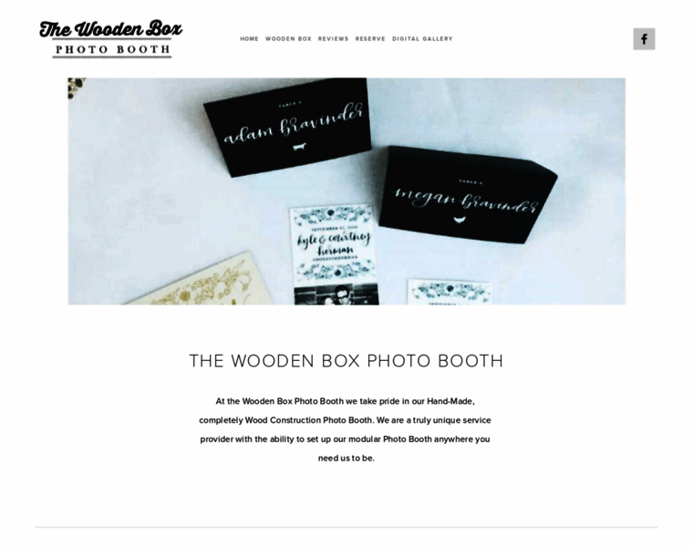 Woodenboxphotobooth.com thumbnail