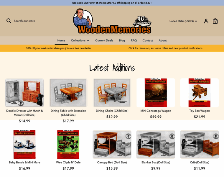 Woodenmemories.net thumbnail
