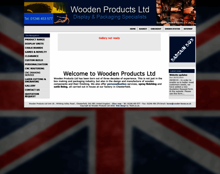 Woodenproductsltd.com thumbnail