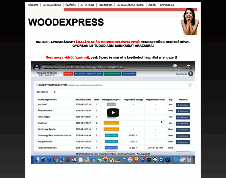 Woodexpress.hu thumbnail